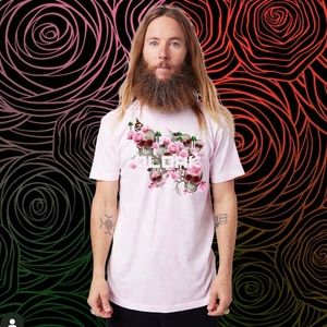 Cloak Brand Navy Garden Party T-Shirt